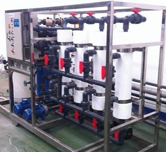 เครื่องกรองน้ำระบบ UF อุตสาหกรรม ระบบ UF ขนาดใหญ๋ สำหรับโรงงาน ระบบUltrafiltration ไส้กรอง UF ขนาดใหญ่ 
