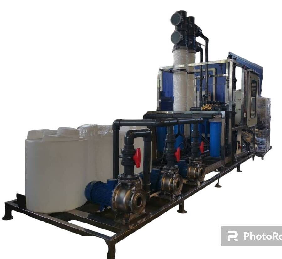 เครื่องกรองน้ำระบบ UF อุตสาหกรรม ระบบ UF ขนาดใหญ๋ สำหรับโรงงาน ระบบUltrafiltration ไส้กรอง UF ขนาดใหญ่ 