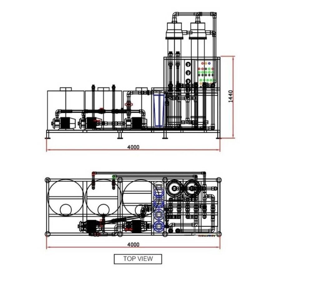 เครื่องกรองน้ำระบบ UF ระบบ Ultrafiltration