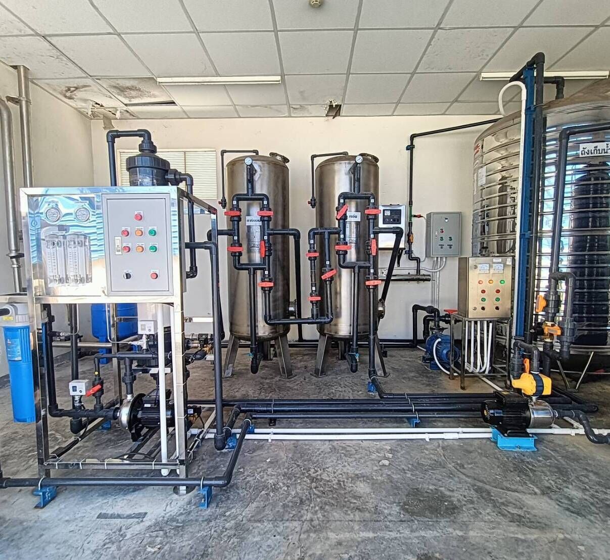 เครื่องกรองน้ำระบบ UF ระบบ Ultrafiltration